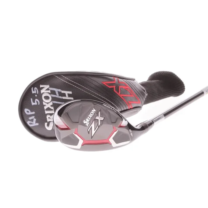 Srixon ZX Graphite Men’s Left Hand 4 Hybrid 22 Degree Regular – Evenflow Riptide 5.5
