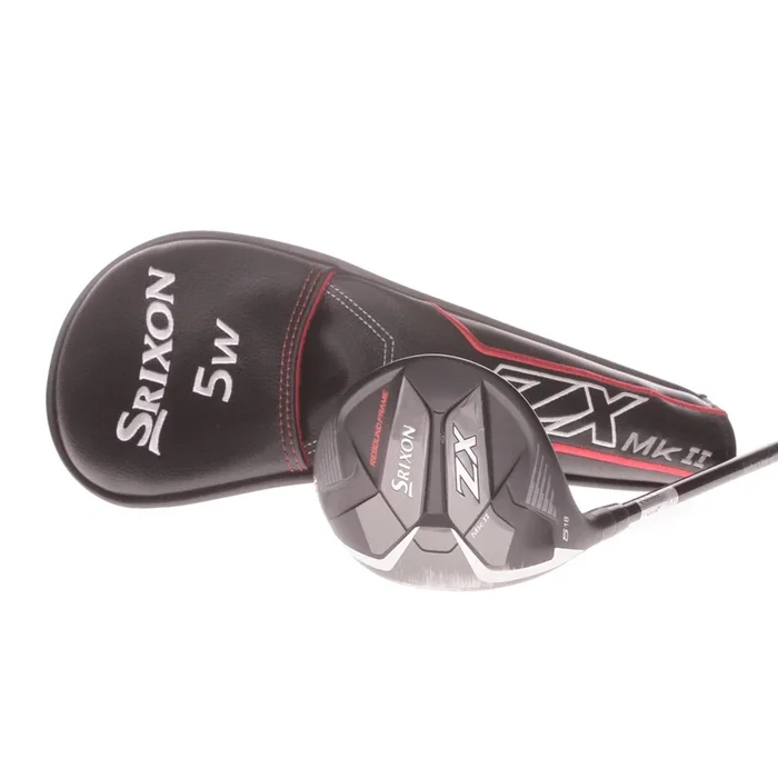Srixon ZX MK II Graphite Mens Left Hand Fairway 5 Wood 18 Degree Regular – HZRDUS Smoke RDX