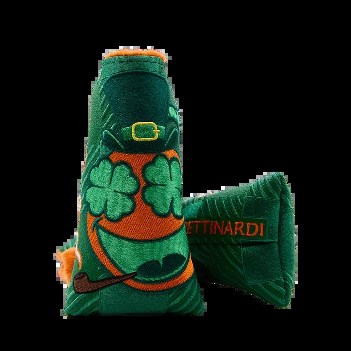 St. Patrick’s Day Clover Eyes Blade Putter Headcover
