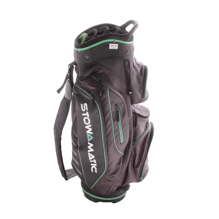 Stowamatic Second Hand Cart Bag – Grey/Green
