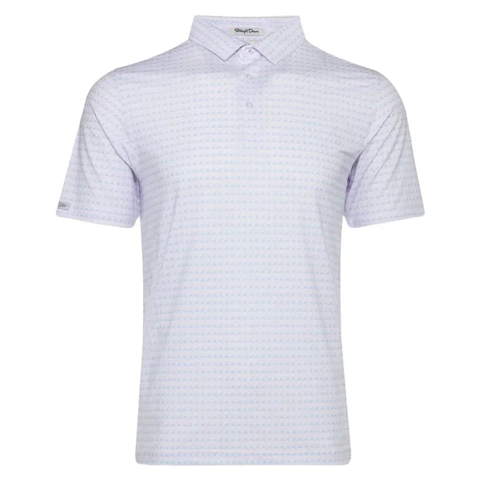 Straight Down Tsunami Golf Polo Lavender – FW24 Men