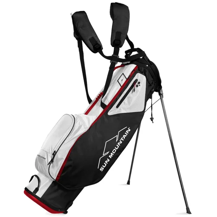 Sun Mountain 2.5+ Stand Bag – Black/White/Red