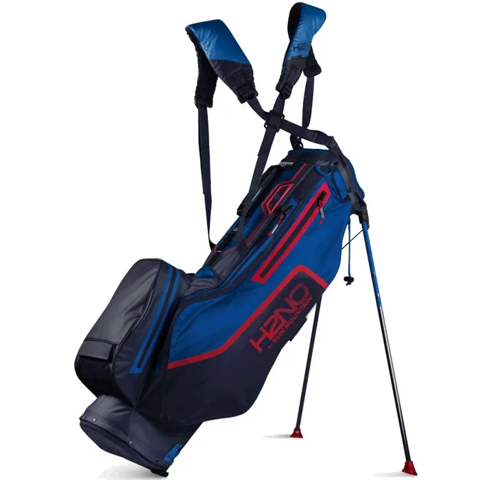 Sun Mountain H2NO Lite Speed Waterproof Stand Bag – Navy/Cobalt/Red