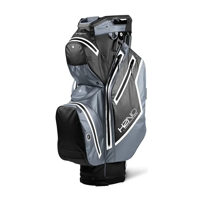 Sun Mountain H2NO Staff Cart Bag – Black/Nickle/White