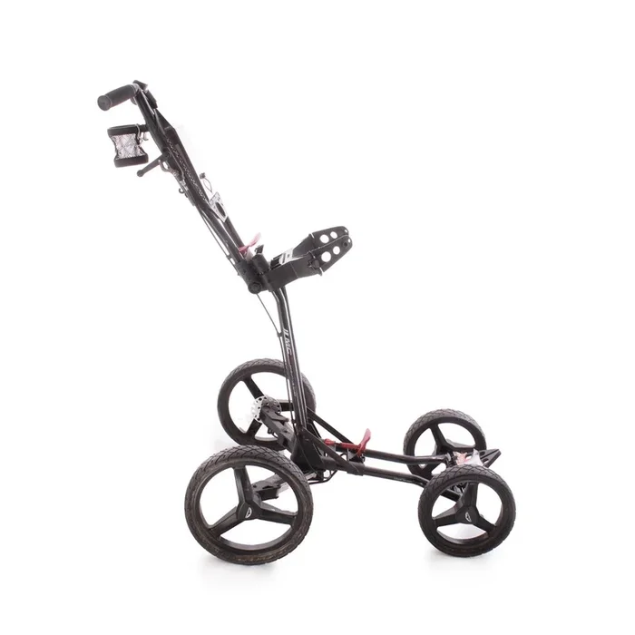 Sun Mountain PX4 Second Hand 4 Wheel Push Trolley – Black/Red
