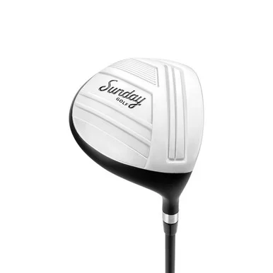 Sunday Golf Junior Driver for Ages 5-8 (kids 40-50″ tall) Black/Silver