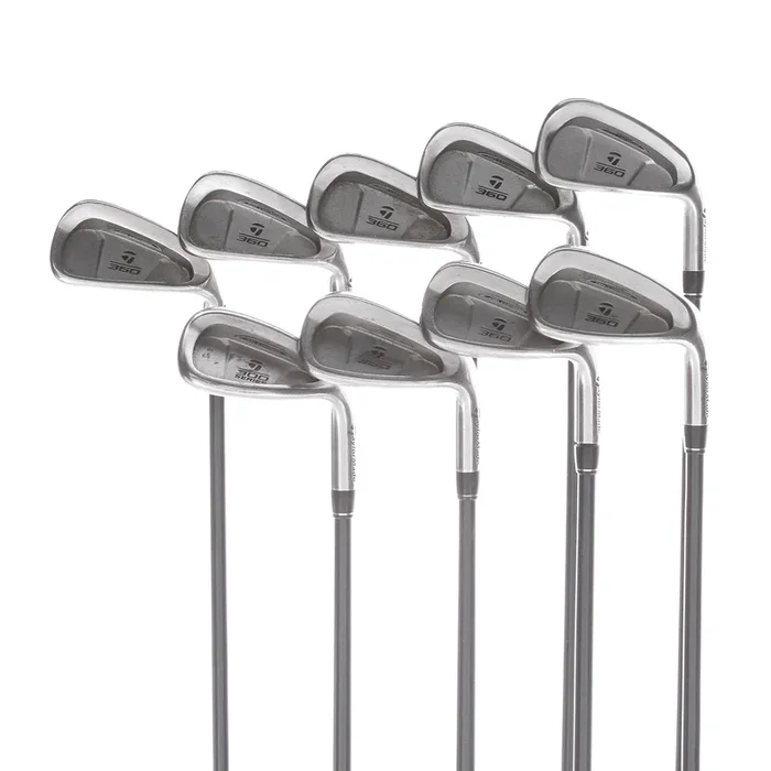 Taylor Made 360 Graphite Mens Right Hand Irons 3-SW Senior – Lite R-80