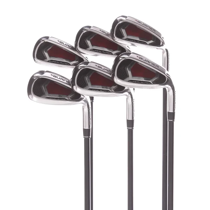 TaylorMade Burner Superlaunch Graphite Men’s Right Irons 5-PW Regular – Reax 60 R