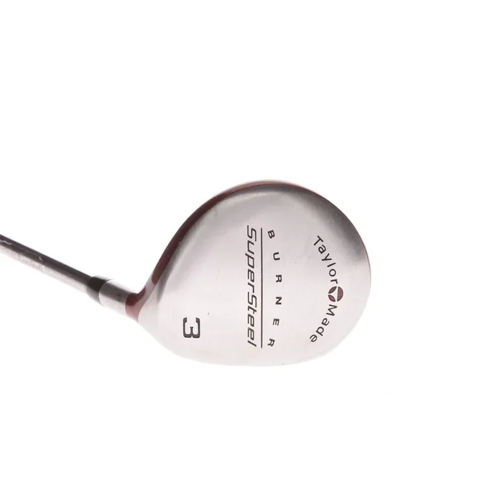 TaylorMade Burner Supersteel Steel Men’s Right Hand Fairway 3 Wood 15 Degree Regular Taylormade R-80