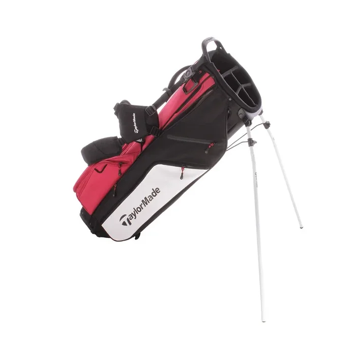 TaylorMade Flex Tech Second Hand Stand Bag – Black/White/Red