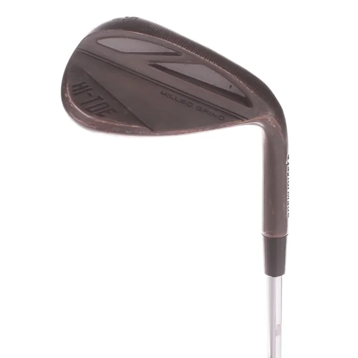 TaylorMade Hi Toe Steel Men’s Right Lob Wedge 58 Degree 10 Bounce Wedge – KBS Hi-Rev 115