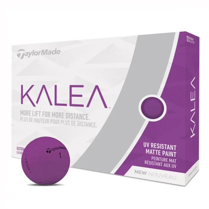 TaylorMade Kalea Golf Balls – Purple – 12