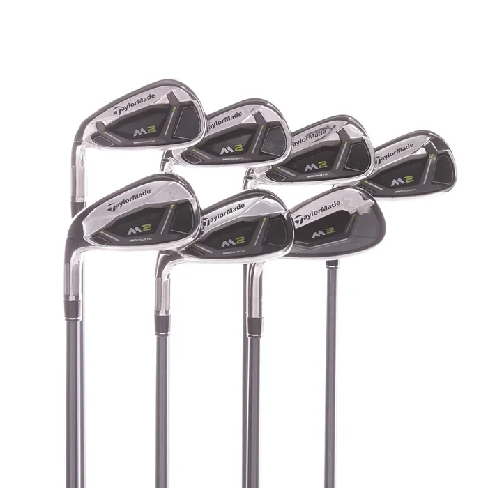 TaylorMade M2 Steel/Graphite Men’s Left Irons 5-SW Regular – Reax 55g