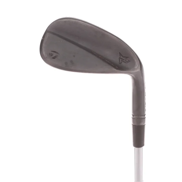 TaylorMade Milled Grind 3 Black Men’s Right Hand Gap Wedge 50* Steel Stiff – KBS