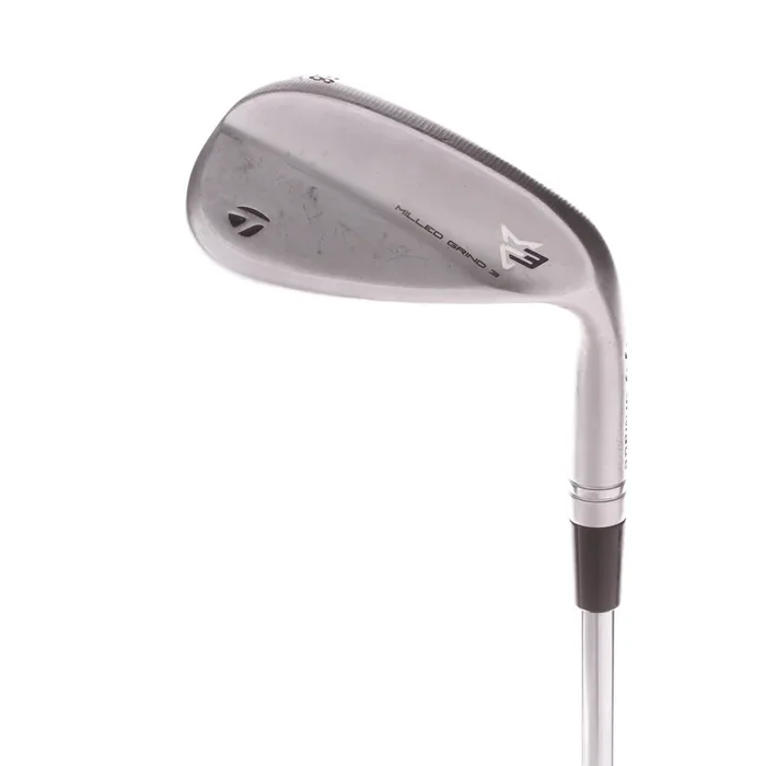 TaylorMade Milled Grind 3 Steel Men’s Right Lob Wedge 58 Degree 11 Bounce Stiff – N.S Pro Modus 105S