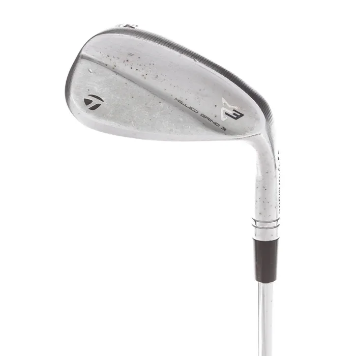 TaylorMade Milled Grind 3 Steel Mens Right Hand Sand Wedge 54* 11 Bounce Stiff – KBS Max mt 85 g