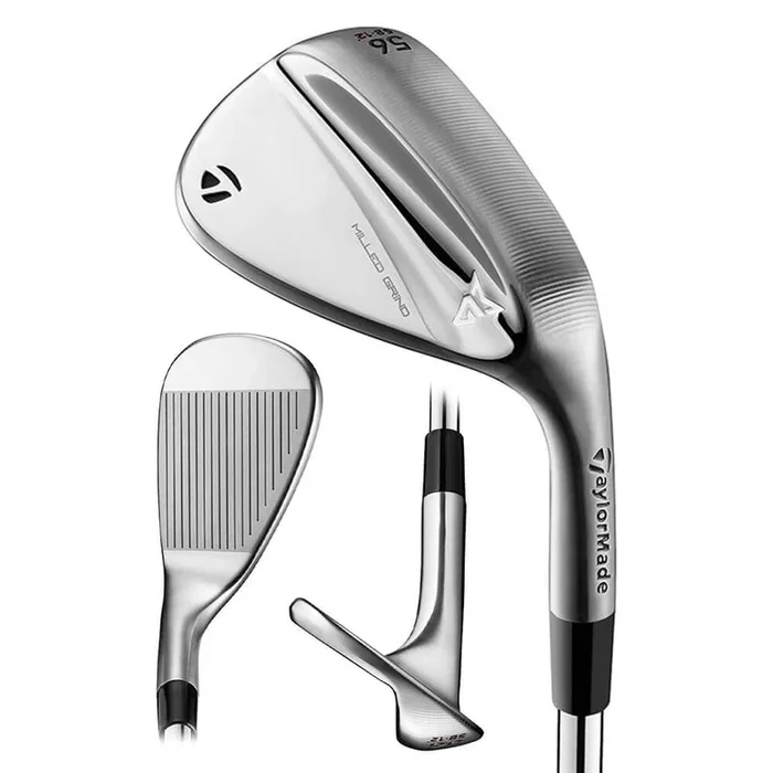 TaylorMade Milled Grind Chrome Wedge – 25 Men