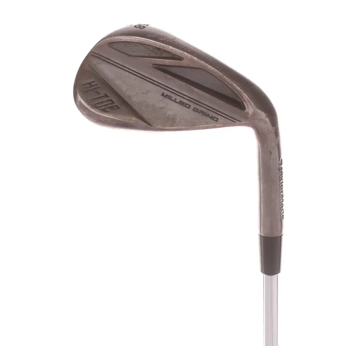 TaylorMade Milled Grind Hi-Toe Steel Mens Right Hand Lob Wedge 58 Degree 10 Bounce Wedge – KBS Hi Rev