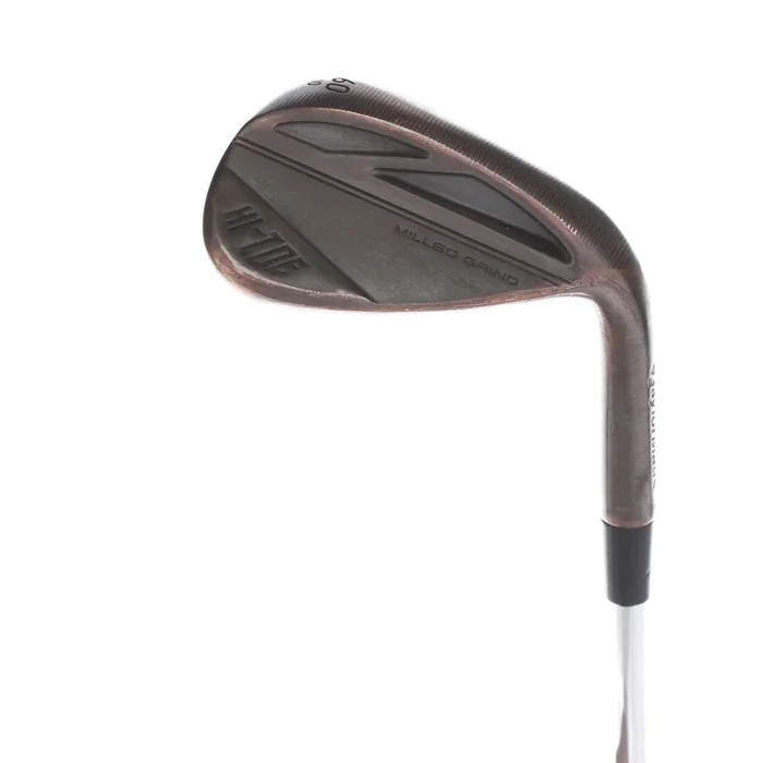 TaylorMade Milled Grind Hi-Toe Steel Mens Right Hand Lob Wedge 60* 10 Bounce Wedge – KBS Hi-Rev 2.0 115