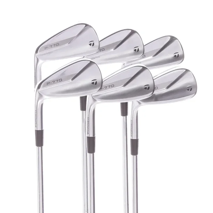 TaylorMade P770 2020 Steel Mens Left Hand Irons 5-PW Stiff – KBS Tour 120 S