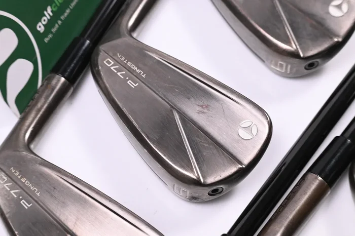 Taylormade P770 Aged Copper Irons / 4-PW / Stiff Flex KBS Tour Shafts