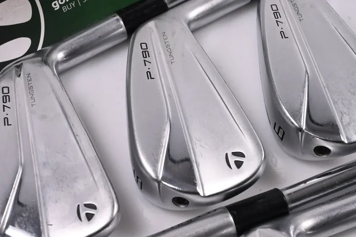 Taylormade P790 2021 Irons / 4-PW+AW / Regular Flex KBS Tour Lite Shafts