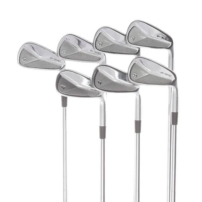 TaylorMade P7MC 2023 Steel Mens Right Hand Irons 4-PW Extra Stiff – KBS Tour X