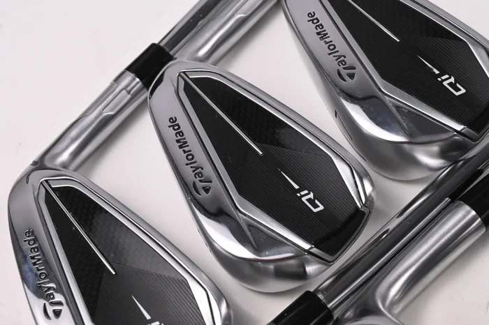 Taylormade Qi Irons / 5-PW+AW / Stiff Flex Dynamic Gold S300 Shafts