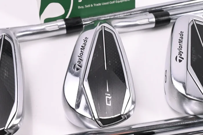 Taylormade Qi Irons / 6-PW+AW+SW / Regular Flex KBS MAX MT 85 Shafts