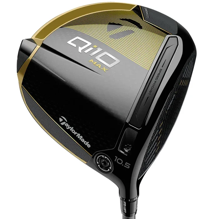 TaylorMade Qi10 Ltd Edition Designer Series Max Driver – Black/Gold