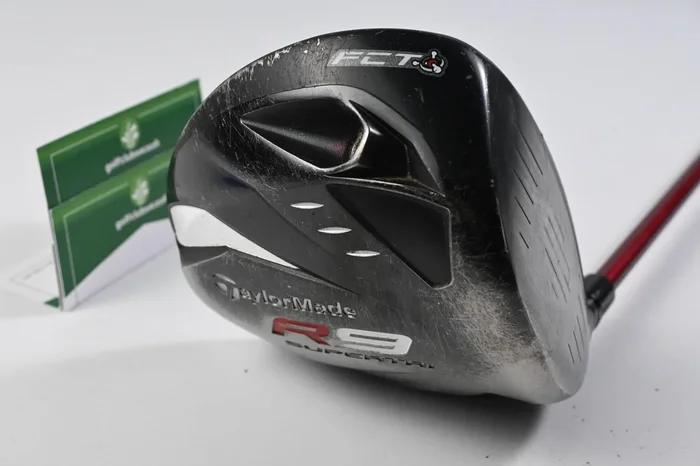 Taylormade R9 Supertri Driver / 9.5 Degree / Regular Flex Fujikura Motore 60