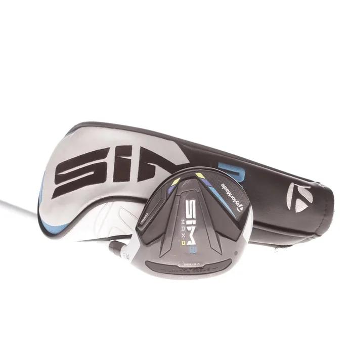 TaylorMade Sim 2 Max D Mens Right Hand Graphite Fairway 3 Wood 16 Degree Regular – Fujikura Airspeeder 45 R