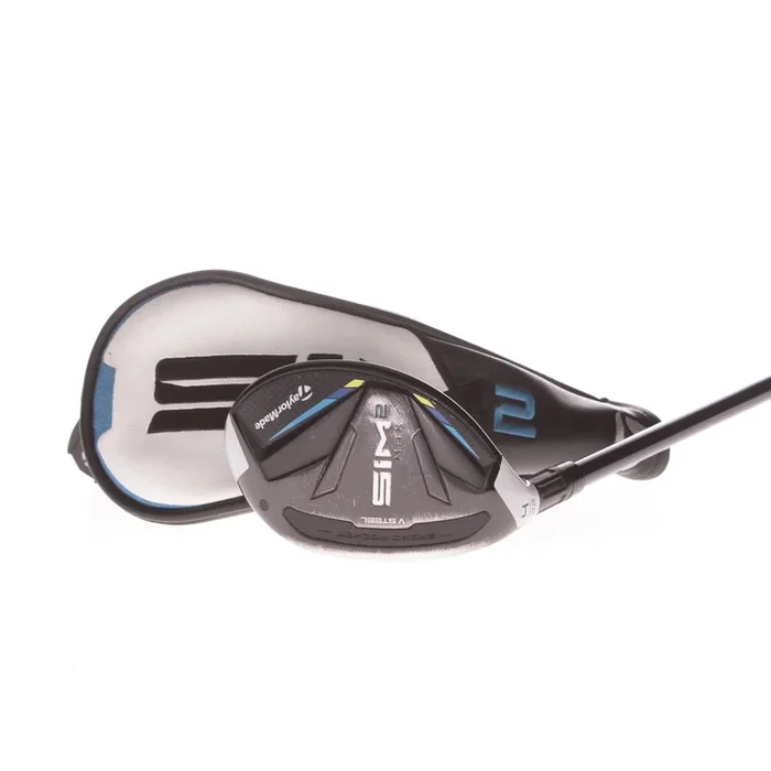 TaylorMade SIM 2 Max Graphite Men’s Left Hybrid 22 Degree Stiff – Fujikura Ventus 6-R