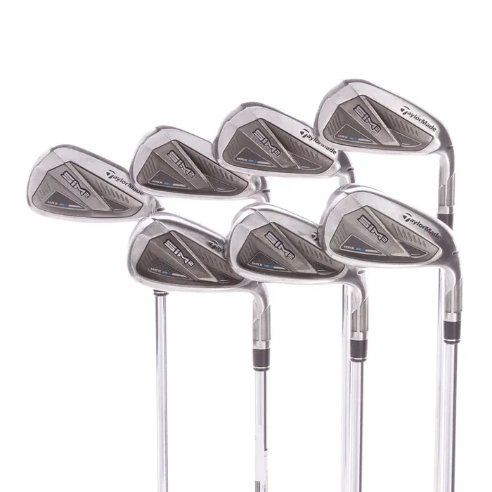 TaylorMade Sim 2 Max Steel Men’s Right Hand Irons 5-AW Regular – KBS Max 85