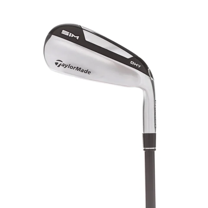 TaylorMade Sim DHY Graphite Men’s Right 4 Iron 22 Degree 8 Bounce Regular – Diamana 65 g