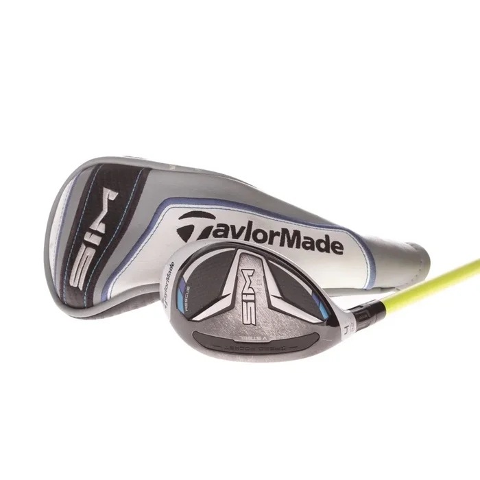 TaylorMade SIM Max Graphite Mens Left Hand Hybrid 22 Degree Stiff – Proforce V2 85F4