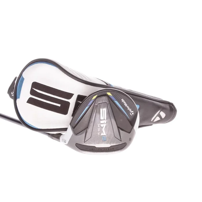 TaylorMade Sim Max2 Graphite Men’s Right Hand Fairway 3 Wood 15 Degree Regular – Fujikura Ventus 5