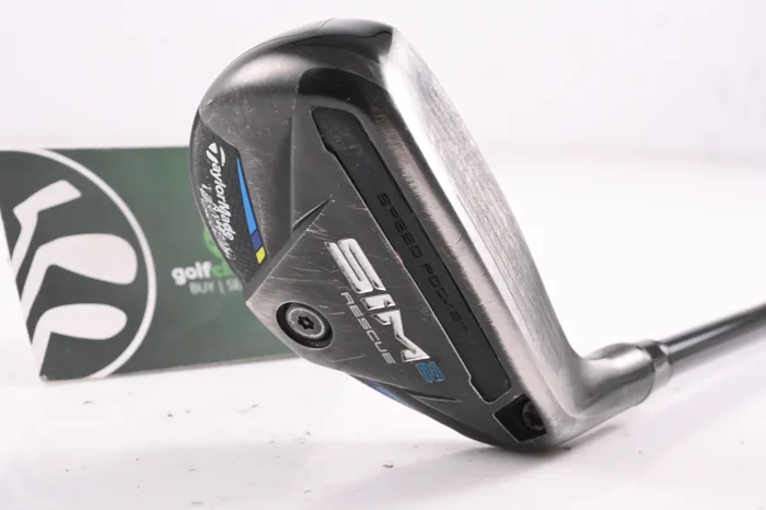 Taylormade SIM2 #2 Hybrid / 17 Degree / Stiff Flex Tensei AV Raw Blue 80