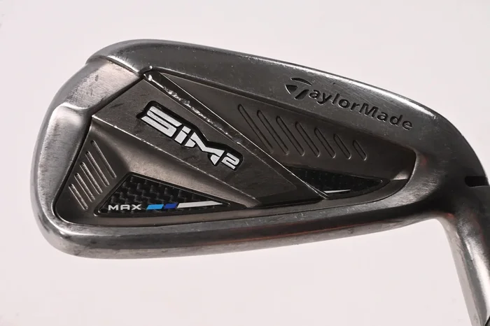 Taylormade SIM2 Max #7 Iron / 28.5 Degree / Regular Flex KBS Max MT 85 Shaft