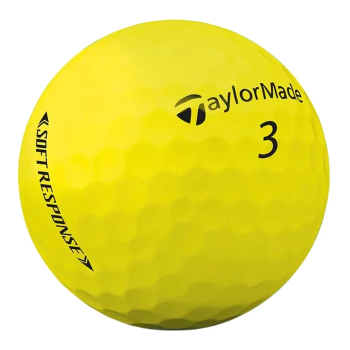 TaylorMade Soft Response Matte Yellow (1 Dozen)