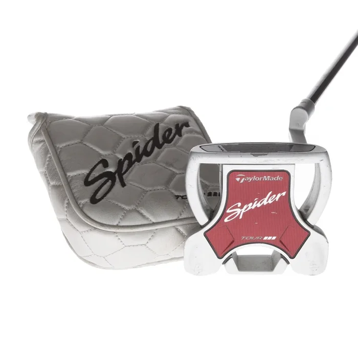 TaylorMade Spider Tour Mens Right Hand Putter 34.5″ Mallet – Super Stroke Mid Slim 2.0