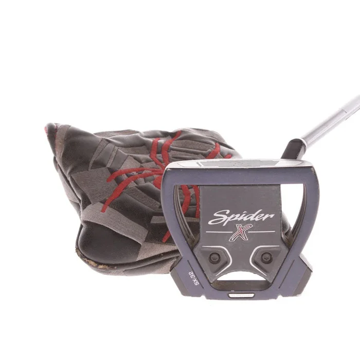 TaylorMade Spider X Navy/White Men’s Right Hand Putter 34 Inches – Super Stroke