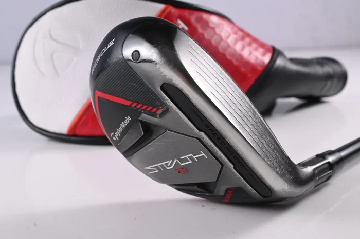 Taylormade Stealth 2 #3 Hybrid / 18 Degree / Stiff Flex Ventus TR Red 7 Shaft