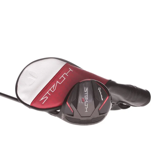 TaylorMade Stealth 2 Men’s Right Graphite Fairway 3 Wood HL 16.5 Degree Regular – Fujikura Ventus Red TR FW 5-R