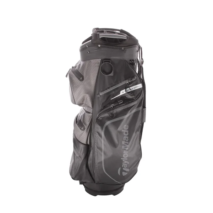 TaylorMade Stormdry Second Hand Cart Bag – Black/White