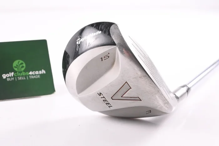Taylormade V-Steel #3 Wood / 15 Degree / Stiff Flex Dynamic Lite Shaft