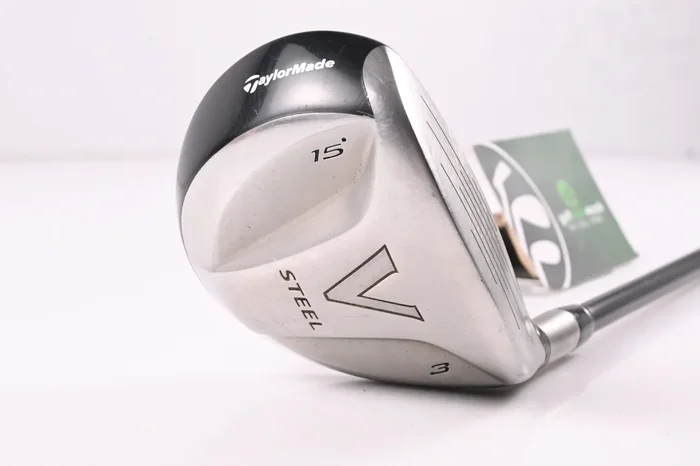Taylormade V-Steel #3 Wood / 15 Degree / Stiff Flex TaylorMade M.A.S.2 Shaft