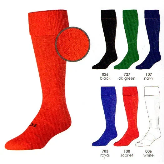 TCK Premier Solid Color Heel/Toe Soccer Sock