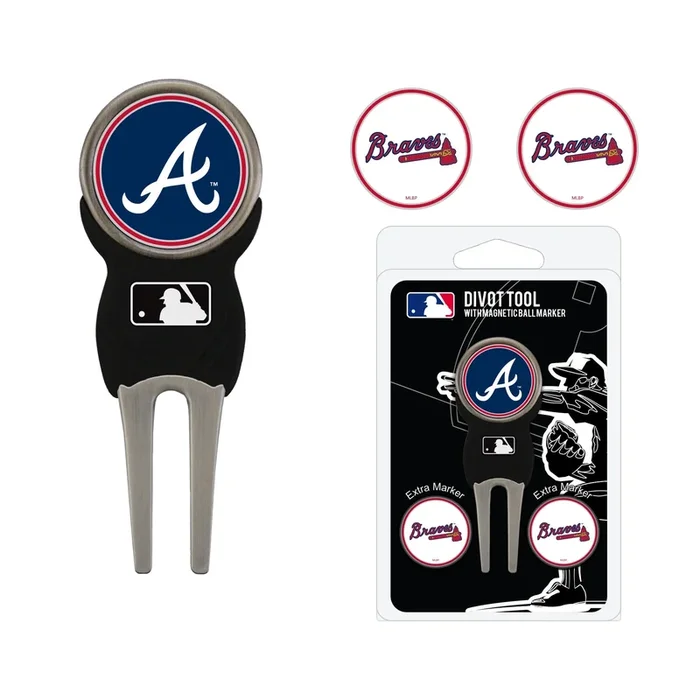 Team Golf Atlanta Braves Divot Tools