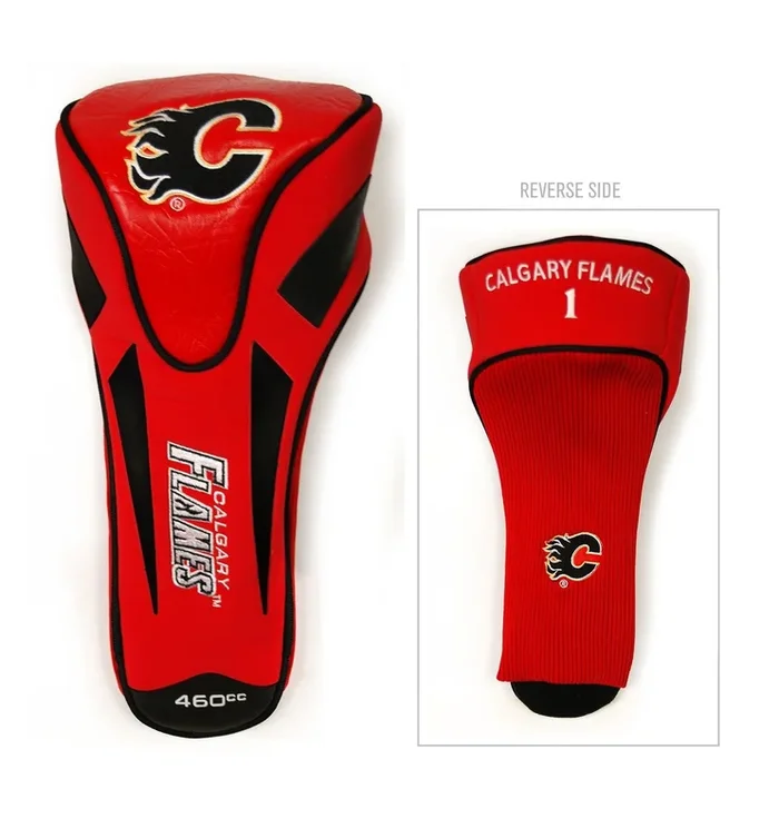 Team Golf Calgary Flames DR/FW Headcovers